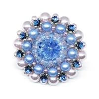 Брошь Ducharme Space Infinity Blue Sky Rose 22 см Брошь Ducharme Space Infinity Blue Sky Rose 22 см
