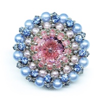 Брошь Ducharme Cinderella Dream Blue Sky Rose 22 см Брошь Ducharme Cinderella Dream Blue Sky Rose 22 см