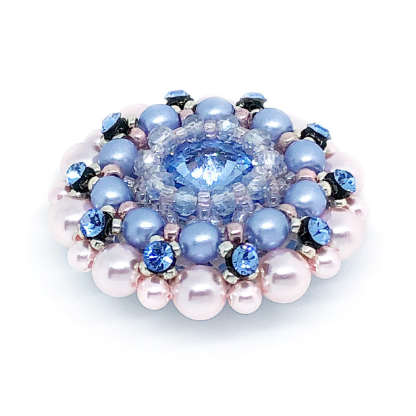Брошь Ducharme Space Infinity Blue Sky Rose Брошь Ducharme Space Infinity Blue Sky Rose