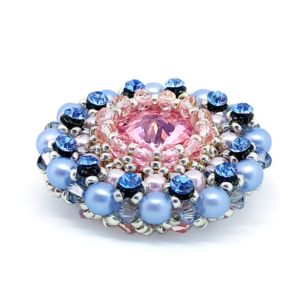 Брошь Ducharme Cinderella Dream Blue Sky Rose Брошь Ducharme Cinderella Dream Blue Sky Rose